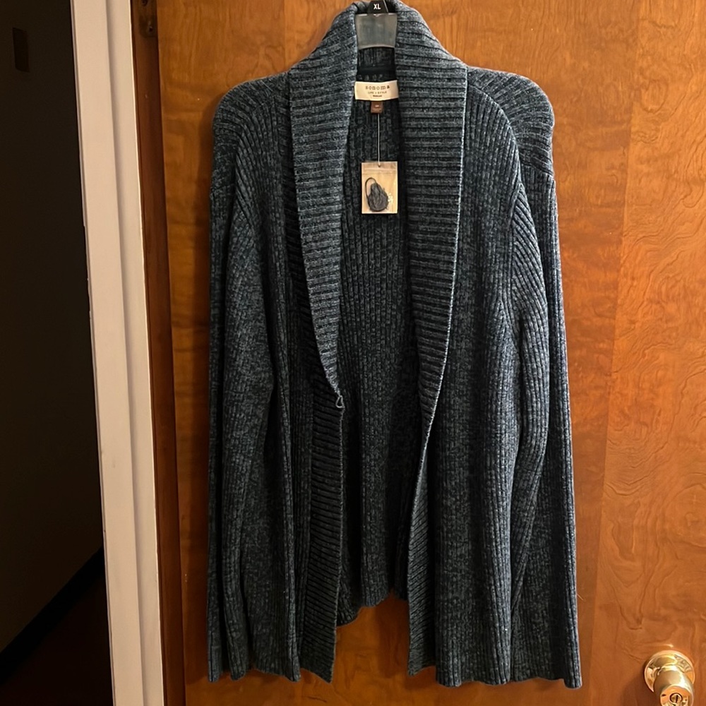 Sonoma size 3x button front sweater